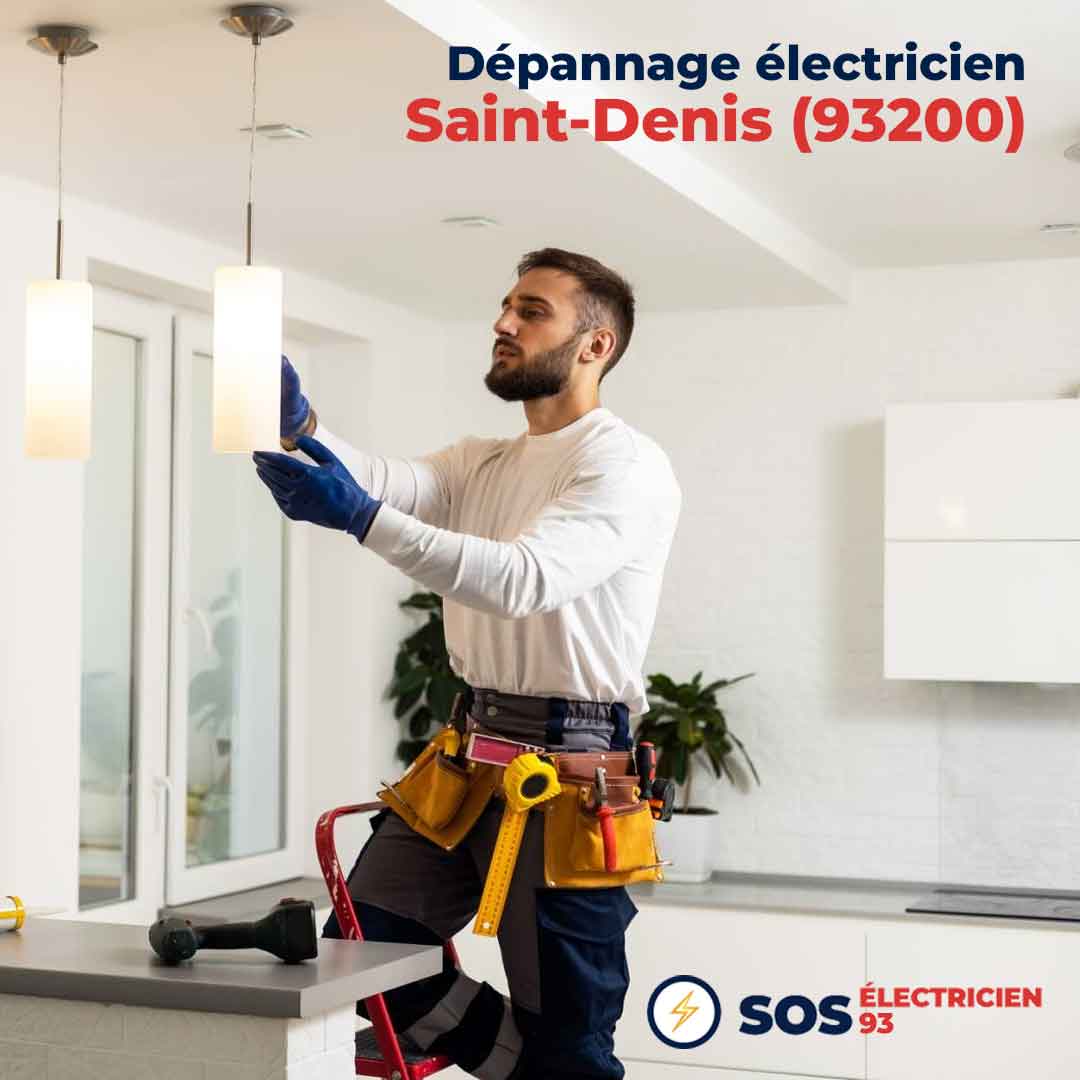 Dépannage électricien Saint-Denis (93200)