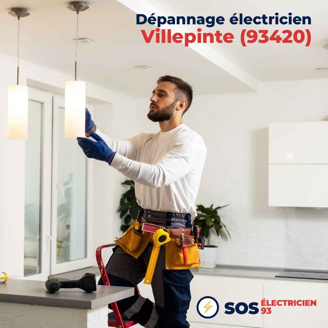 Dépannage électricien Villepinte (93420)