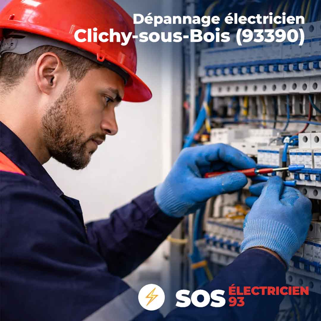 Électricien Clichy-sous-Bois (93390)